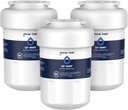 GLACIER FRESH Replacement for MWF Refrigerator Water Filters, SmartWater MWFP, MWFA, GWF, HDX FMG-1, WFC1201, RWF1060, 197D6321P006, Kenmore 9991, 3 Pack