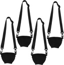 IMIKEYA 4pcs Cocktail Glass Holder Lanyard Stemmed Glasses Neck Strap Wine Cup Insulators for Festival Events