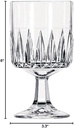 Libbey RLBY601 Winchester Goblet No. 15465 Soda Glass (Pack of 6)