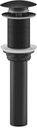 Residential Non-Overflow Pop Up Sink Drain 1.75" in Matte Black