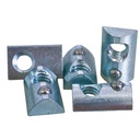 5/16-18 Steel Roll in T-nut with Ball Spring, Suitable for 15 Series or 40 Series Aluminum Extrusion Profile Rail (20 Packs)