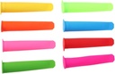 Zerodeko Silicone Ice Cream Mold 8-Piece Popsicle Maker Set for Kids Reusable Ice Pop Molds for Homemade Treats and Summer Fun