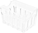 LIFKOME Acrylic Tea Bag Organizer Transparent Storage Box for Sugar Packets and Tea Bags Chic Desktop Holder for Easy Visibility and Access and Easy to Clean Acrylic Design for Use