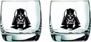 Star Wars Glass Set - Darth Vader - Collectible Gift Set of 2 Cocktail Glasses - 10 oz Capacity - Classic Design - Heavy Base