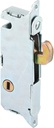 Prime-Line E 2013 Stainless Steel Mortise Lock for Patio Sliding Doors Constructed of Wood, Aluminum, and Vinyl, 3-11/16 Inch, Vertical Keyway , Silver (Single Pack)