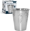 Ner Mitzvah Kiddush Cup - Premium Quality Stainless Steel Wine Cup - For Shabbat and Havdalah - Judaica Shabbos and Holiday Gift