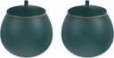 UPKOCH 2pcs Ceramic Sealed Tea Jar Decorative Tea Leaves Canister Airtight Lid for Storage Multi-functional Vintage Kitchen Storage Container for Sugar Cookies and Home