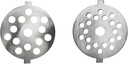 Univen .175" Fine and .25" Coarse Plate Discs fits KitchenAid FGA Food Meat Grinder Chopper Attachment
