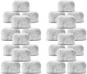 Pack of 24 Replacement Charcoal Water Filters for Cuisinart Coffee Machines By Housewares Solutions