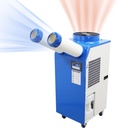 Industrial Spot Cooler Air Conditioner Portable ac Unit Outdoor Air Conditioner Mobile Cooling Machine Double Outlets 12000 btu 580m³/h