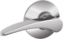 Schlage F10MNH625 Manhattan Passage Lever, Bright Chrome
