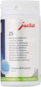 Jura 2-Phase Cleaning Tablets for Fully Automatic Coffee Machines, 25 Count