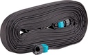 Gilmour 50' Black Flat Weeper Soaker Hose for Garden Beds, Drip Irrigation Outdoor Hose, Flexible Garden Hose for Vegetable Gardens, Flower Beds, Lawns, and Orchards