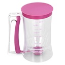 Pancake Dispenser Funnel Pourer Batter Handle Cake Handle for DIY Food Dispensers, Pancake Batter Dispenser Kitchen Have Tool for Pancakes Cupcake Waffle Muffin Mix Baking