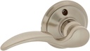 Schlage F170-STA-LH F-Series St. Annes Single Dummy Left Handed Door Lever, Satin Nickel