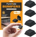 Rubber Feet for Electronics-Adhesive Rubber Feet 16PCS, Black Rubber Bumpers Self Adhesive