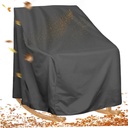 Outdoor Rocking Chair Covers, 28x33x39 Waterproof Rocking Chair Cover with Drawstring, Dustproof Windproof Outdoor Cover for Furniture