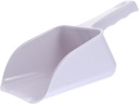 1pc Multipurpose Ice Shovel and Baking Scoop White for Ice Cubes Flour and Dried Fruits Ergonomic Design Smooth Edges for Easy Handling and Cleaning