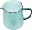 KICHOUSE Coffee Pitcher Hot Glass Latte Dispenser Vintage Style Tea Jar Filters for Coffee