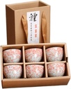 Ceramic Drinkware Teaware Chinese Kung Fu Tea Set Tea Cup Sake Cups 50ml Master Cup Small Tea Bowls Decor 6pcs