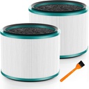 Colorfullife 2 Pack Replacement Filter for Dyson HP00, HP01, HP02, HP03, DP01, DP02 Desk Air Purifiers. Compare to Part # 968125-03 for Dyson Pure Cool Link Fans