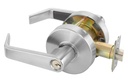 Yale AU4607 LN626 1806 KR Cylindrical Lockset, Grade 2, Entrance Function, para Keyway, Keyed Random, 6 Pin, 2 3/4" Backset, 626 Satin Chrome Finish