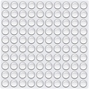 TCPENG® 100PCS Clear Rubber Feet, Small Self Adhesive Pads, Sticky Rubber Dots, Non-Slip Cabinet Stoppers, Furniture Buffers — Hemispherical Silicone Pads for Door Furniture