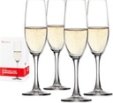 Spiegelau Salute Champagne Wine Glasses, Set of 4, European-Made Lead-Free Crystal, Classic Stemmed, Dishwasher Safe, Professional Quality Wine Glass Gift Set, 7.4 oz