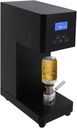 Commercial Can Sealer Machine, 370W Beverage Seal Machine Soda Can Sealer with LED Display, Semi-automatic & Manual Bottle Sealing Machine for Cafes Bars Beverage Stores