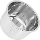 Cabilock Electric Rice Cooker Inner Pot Stainless Steel Liner for Cookers Multi-purpose Cooking Pot for Rice Cakes and More Easy to Use Compatibility