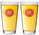 Breckenridge Brewery Pint Glass | Set of 2 Glasses