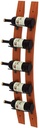 Wine Bottle Display Stand Rack Holds 5 Bottles of Your Favorite Wine Elegant Storage for Kitchen Dining Room Bar Or Wine Cellar Home Kitchen Storage Rack (Color : Wood Size : 5 Bottles)