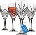 Godinger Wine Glasses Goblets, Shatterproof and Reusable Acrylic - Dublin Collection, Set of 4
