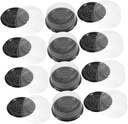 BESTYASH 20pcs Cake Boxes with Lids Round Plastic Cake Carriers Reusable Transparent Dessert Display Containers for Baking and Food Packaging