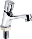 Time Delay Faucet,Public Ktchen Bathroom Chrome Plated Self Closing Water Saving Time Delay Basin Sink Tap Faucet,Suitable for Home Kitchen, Bathroom, Hotel use