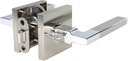 Avalon 0530 'Concord' - Modern Door Handle Lever Set in Satin Nickel Finish (Privacy/Passage)