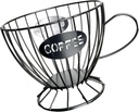 Coffee Capsule Holder Metal for Coffee Shop And Home Use Organizer Stand