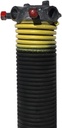 DURA-LIFT .207 x 2" x 23" Torsion Garage Door Spring (Yellow, Left Wound)