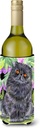 Caroline's Treasures SS8247LITERK Cat - Persian Wine Bottle Hugger Bottle Cooler Sleeve Hugger Machine Washable Collapsible Insulator Beverage Insulated Holder