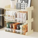 Tea Bag Organiser,Tea Bag Organizer, Tea Bag Coffee Capsule Sugar Storage Holder - For Different Types Of Teabags, Desktop Organizer Stackable Storage Drawers For Tea Bags,Sugar, Coffee Pods ( Color :