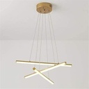 Modern Chandelier Pendant Light 26W LED Pendant Light Aluminum Metal Acrylic Frame Lamps Nordic Kitchen Hanging Lamp Illumination Business District Lights Bedroom Lights Office Lamp