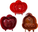 3 Pieces Pocket Pie Molds Apples-Pumpkins And Acorn-Shape Pie Maker Pie Pie Mold Baking Lover