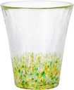 ADERIA F79854 Tsugaru Vidro Tumbler Glass, Sunflower, 10.1 fl oz (300 ml), Includes Gift Box, Made in Japan, High Ball, Cup, Beer, Stylish, Sake, Gift, Women's, Mother's Day, Father's Day, Husband and