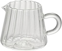 Glass Tea Pitcher Transparent Handle Milk Coffee Cup Glass Coffee Pot Espresso Measuring Cup(500ml,500ml)