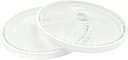 Nesco TR-2 White Plastic Round 15 1/2" Add-A-Trays to fit NESCO 1000 Series Food Dehydrators 2 Pack