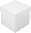 PRETYZOOM Elegant Cake Box Cake Board for Weddings and Birthdays Lightweight Paper Carrier for Celebrations and Display