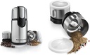 KitchenAid Blade Coffee and Spice Grinder Combo Pack - Onyx Black | KitchenAid Bcgsga Spice Grinder Accessory Kit, Stainless Steel 2 oz, Silver