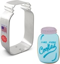 Mason Jar Cookie Cutter 3.5" Made in USA by Ann Clark