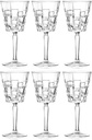 Barski Wine Glass - Goblet - Red Wine - White Wine - Water Glass - Stemmed Glasses - Set of 6 Goblets - Crystal like Glass - 9.3 oz. Beautifully Designed Made in Europe