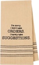 Mona B Funny Novelty Waffle Weave Cotton Kitchen Dishtowel Suggestions